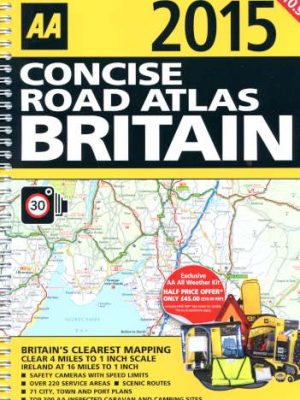 AA Road Atlas of Britain & Ireland 2015