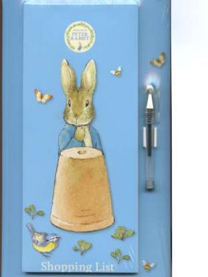 Peter Rabbit Blue Magnetic Shopping Planner