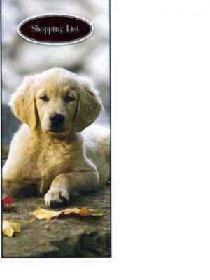 Dogs & Puppies Shopping List