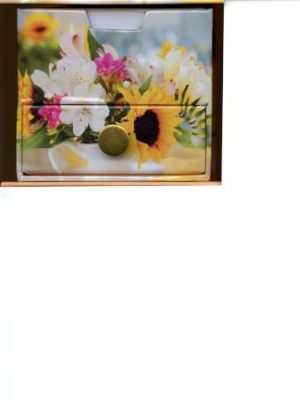 Floral Collection Memo Cube