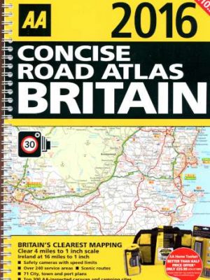 AA Concise Atlas of British & Ireland  2016