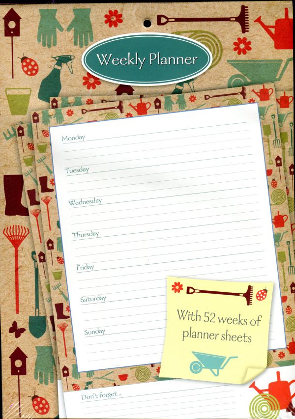 Garden, Planner Pad A4