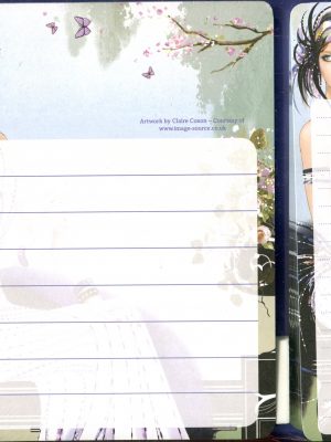Claire Coxon Art Deco Magnetic Meal &  Shopping Planner