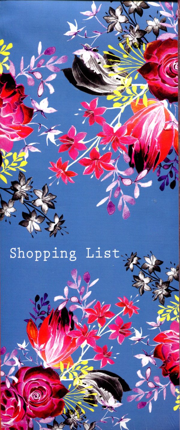 J'aimes Les Fleurs Shopping List