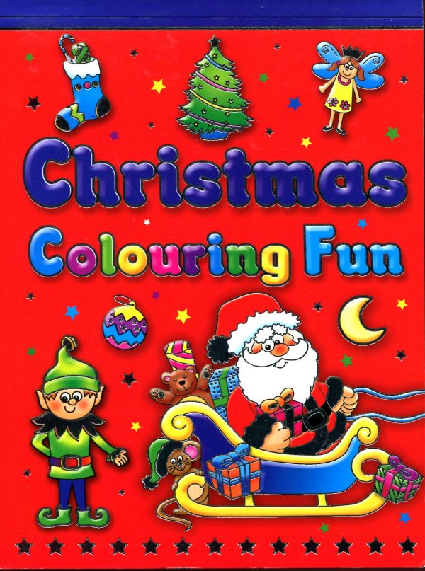 Christmas Colouring Book  RED (available in CDU 2titles x18 =36)