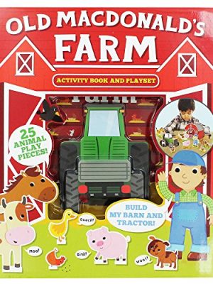 Old MacDonalds Farm - Includes a Fun Activity Book and 25 Animal Pieces for You to Create!