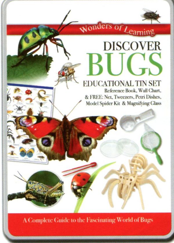 Discover Bugs Educational Tin Set