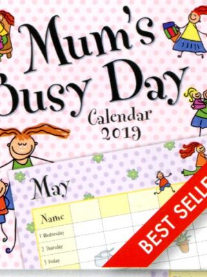 Mum's Busy Day Organiser Calendar