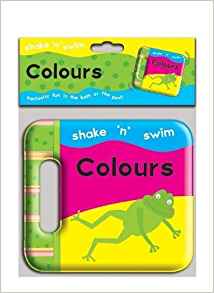 Children's Shake N Swim Rattle Colours Bath Book