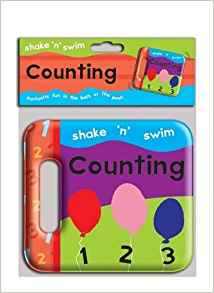 Children's Shake N Swim Rattle Counting Bath Book