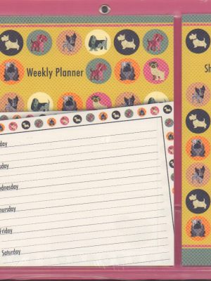 Dot the Dog Magnetc Planner Set