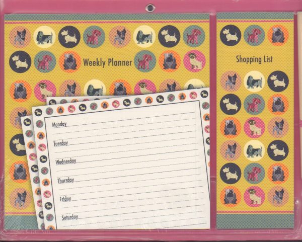 Dot the Dog Magnetc Planner Set