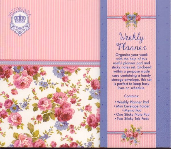 Victoriana - Sweet Posy Weekly Planner
