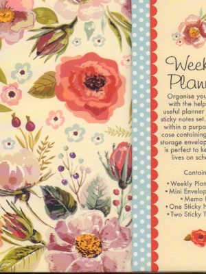 Vintage Blooms Weekly Planner