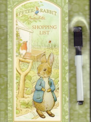 Peter Rabbit Shopping Planner & Pen