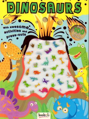 Dinosaurs Puffy Sticker Windows