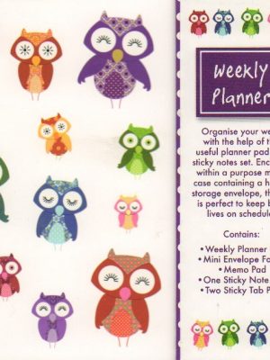 Owls Weekly Planner