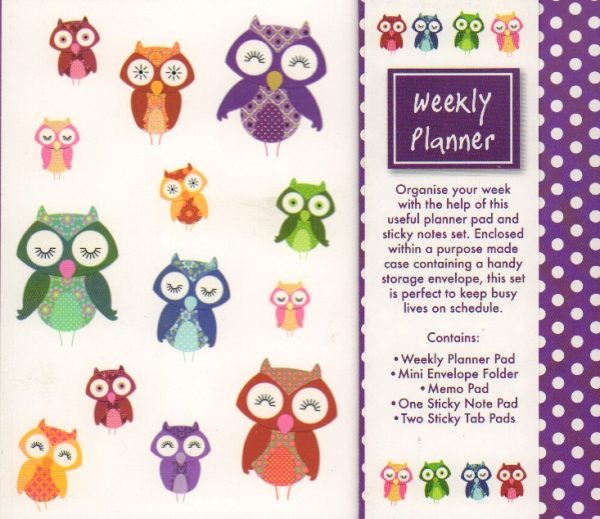 Owls Weekly Planner