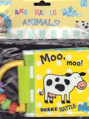 Shake Rattle Animals! (Bath book & Rattle)