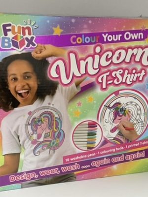Fun Box 7: Colour Your Own Unicorn T-Shirt