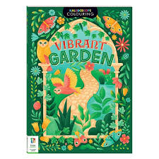 Kaleidoscope Colouring Vibrant Garden