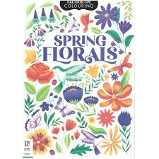 Kaleidoscope Colouring Spring Florals (Flowers)
