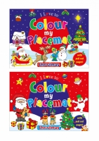 I love to colour my placemat Red
