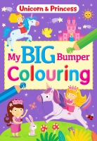 Unicorn & Princess Big Bumper colouring