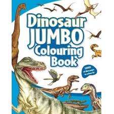 Dinosaur Jumbo Colouring Book
