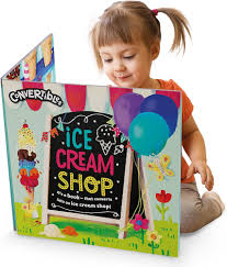 Convertible Ice Cream Shop - Great Value Sit In Ice Cream Shop, Interactive Playmat & Fun Storybook (Convertibles)
