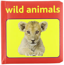 Padded Board Bk Wild Animals